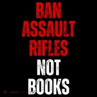 Ban Assault Rifles Not Books Youth Performance Sprint T-Shirt