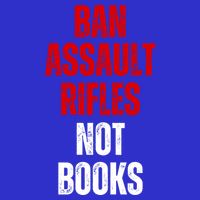 Ban Assault Rifles Not Books Short Acrylic Beanie