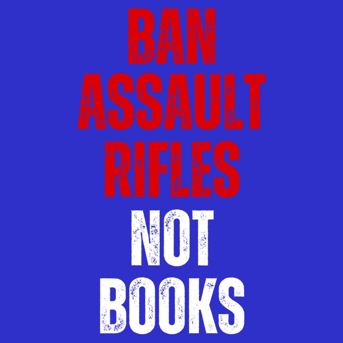 Ban Assault Rifles Not Books Short Acrylic Beanie