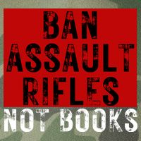 Ban Assault Rifles Not Books Legacy Tie Dye Trucker Hat