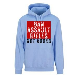 Ban Assault Rifles Not Books Unisex Surf Hoodie