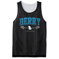 Berry Arch Retro College Athletic Sports Mesh Reversible Basketball Jersey Tank