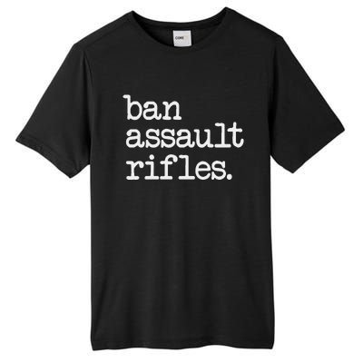 Ban Assault Rifles Tall Fusion ChromaSoft Performance T-Shirt