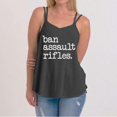 Ban Assault Rifles Women's Strappy Tank