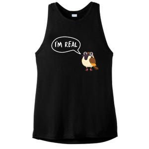 Birds Are Real Ladies PosiCharge Tri-Blend Wicking Tank