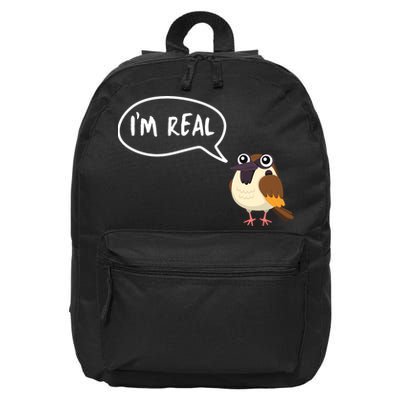 Birds Are Real 16 in Basic Backpack