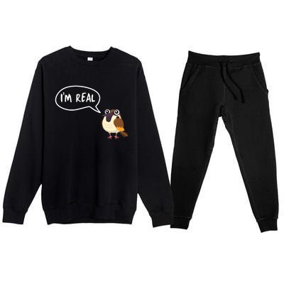 Birds Are Real Premium Crewneck Sweatsuit Set