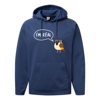 Birds Are Real Performance Fleece Hoodie