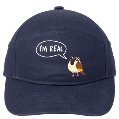 Birds Are Real 7-Panel Snapback Hat