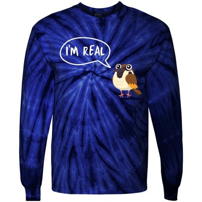 Birds Are Real Tie-Dye Long Sleeve Shirt