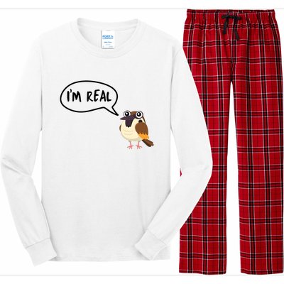 Birds Are Real Long Sleeve Pajama Set