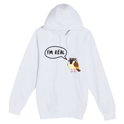 Birds Are Real Premium Pullover Hoodie