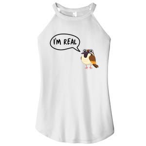 Birds Are Real Women's Perfect Tri Rocker Tank