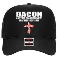 Bacon Another Reason I Know That Jesus Loves Me Funny Pork Hat