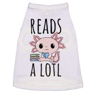 Bookman Axolotl Reads ALotl Funny ReadAxolotl Doggie Tank