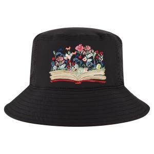 Bookworm Avid Reader Flowers Literature Meaningful Gift Book Reading Gift Cool Comfort Performance Bucket Hat