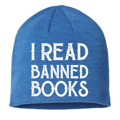 Book And Reading Lovers I Read Banned Books Book Nerd Gift Sustainable Beanie