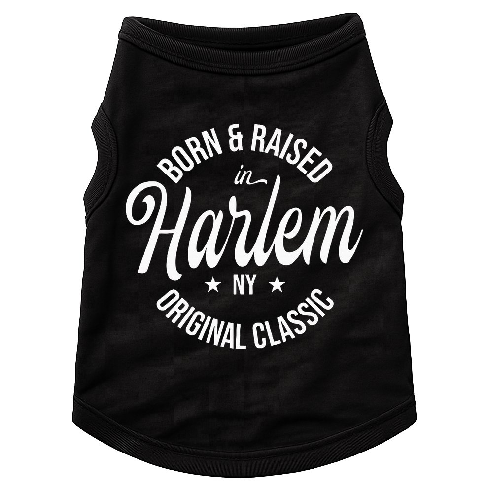 Born And Raised In Harlem Doggie Tank