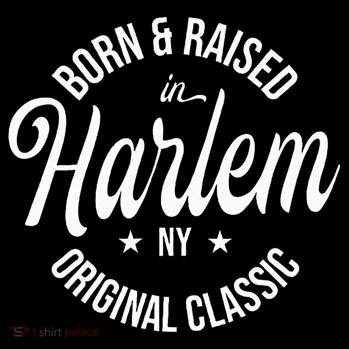 Born And Raised In Harlem Wool Snapback Cap