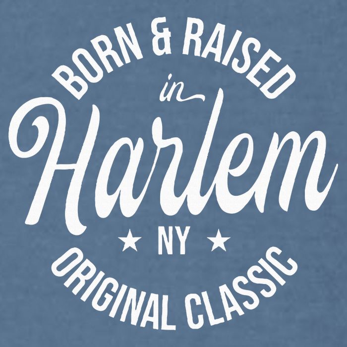 Born And Raised In Harlem Garment-Dyed Sweatshirt