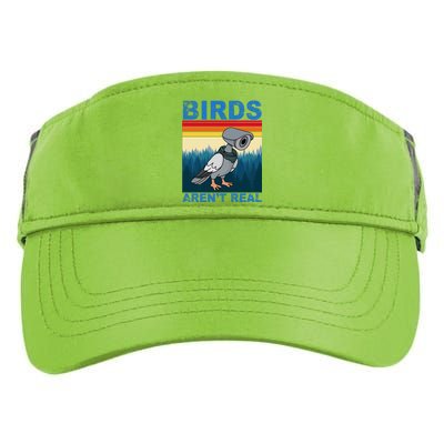 Birds Aren't Real Camera Sunset Adult Drive Performance Visor