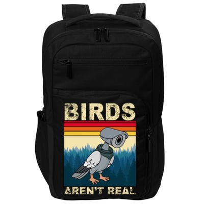 Birds Aren't Real Camera Sunset Impact Tech Backpack