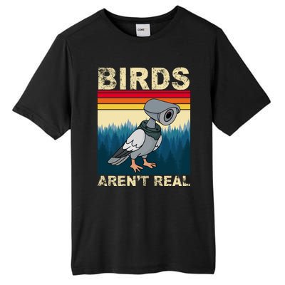 Birds Aren't Real Camera Sunset Tall Fusion ChromaSoft Performance T-Shirt