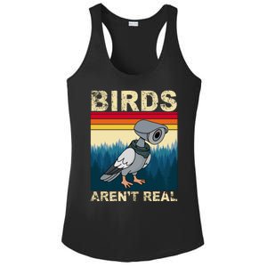 Birds Aren't Real Camera Sunset Ladies PosiCharge Competitor Racerback Tank