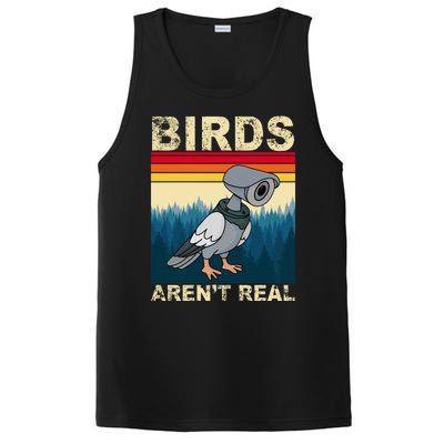 Birds Aren't Real Camera Sunset PosiCharge Competitor Tank