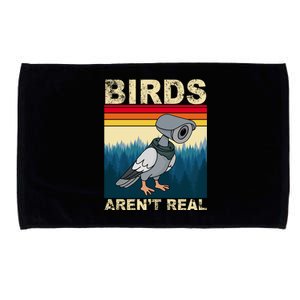 Birds Aren't Real Camera Sunset Microfiber Hand Towel