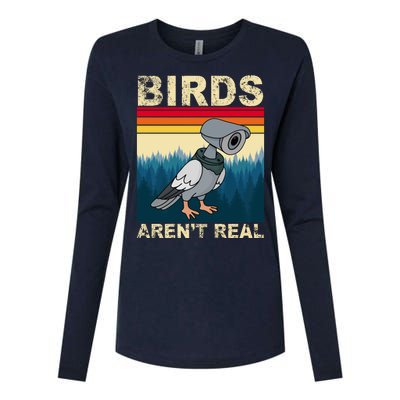 Birds Aren't Real Camera Sunset Womens Cotton Relaxed Long Sleeve T-Shirt