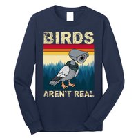 Birds Aren't Real Camera Sunset Long Sleeve Shirt