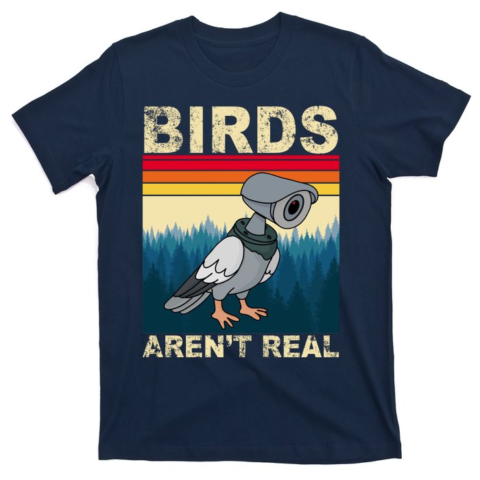 Birds Aren't Real Camera Sunset T-Shirt