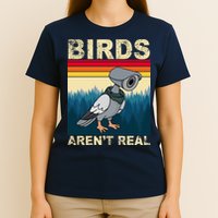 Birds Aren't Real Camera Sunset T-Shirt