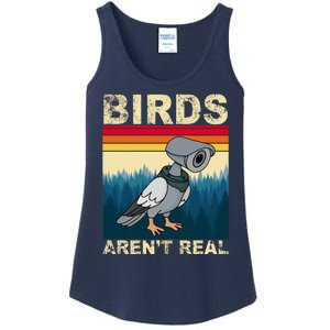 Birds Aren't Real Camera Sunset Ladies Essential Tank