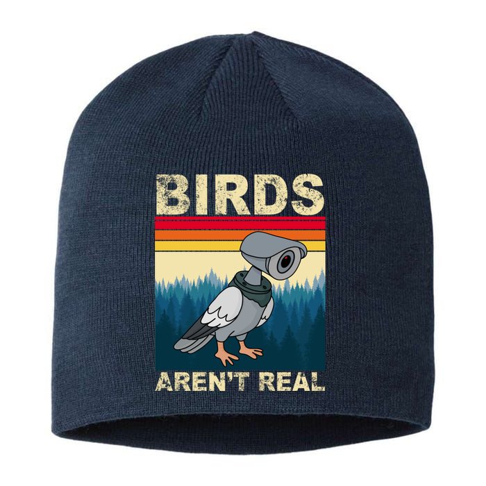 Birds Aren't Real Camera Sunset Sustainable Beanie