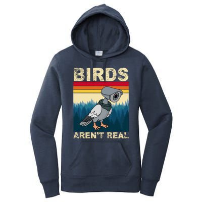 Birds Aren't Real Camera Sunset Women's Pullover Hoodie