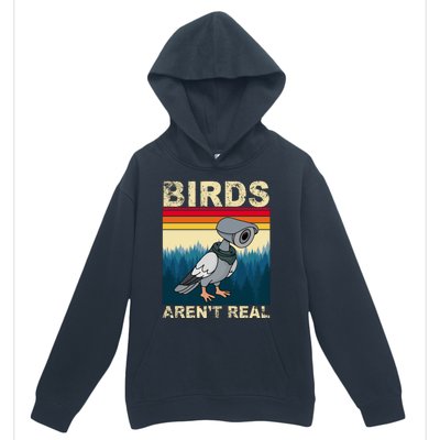 Birds Aren't Real Camera Sunset Urban Pullover Hoodie