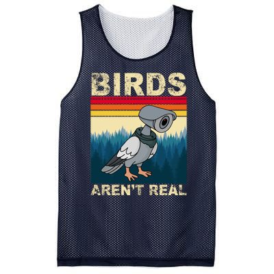 Birds Aren't Real Camera Sunset Mesh Reversible Basketball Jersey Tank