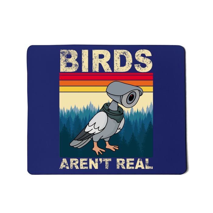 Birds Aren't Real Camera Sunset Mousepad