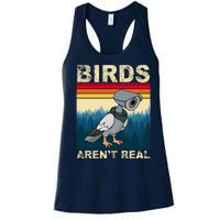 Birds Aren't Real Camera Sunset Women's Racerback Tank