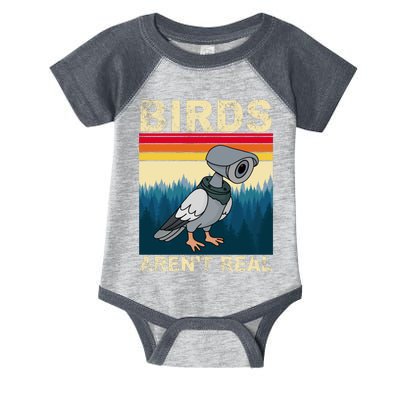 Birds Aren't Real Camera Sunset Infant Baby Jersey Bodysuit