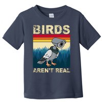 Birds Aren't Real Camera Sunset Toddler T-Shirt