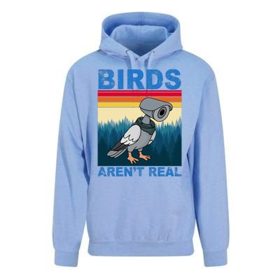 Birds Aren't Real Camera Sunset Unisex Surf Hoodie