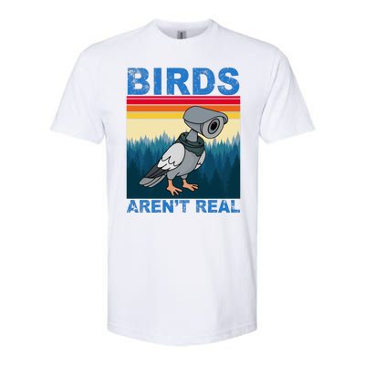 Birds Aren't Real Camera Sunset Softstyle CVC T-Shirt