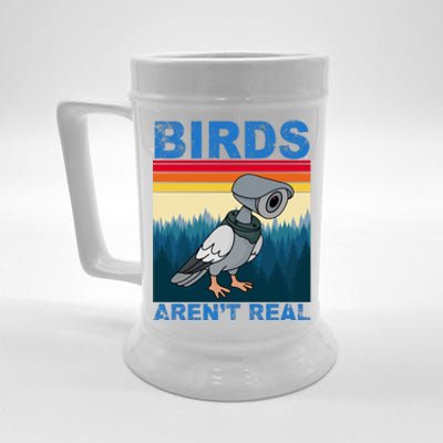 Birds Aren't Real Camera Sunset Beer Stein