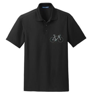 Bicycle Anatomy Road Bike Cycling Dry Zone Grid Polo