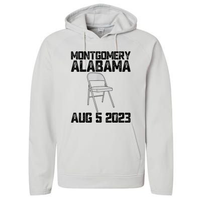 Brawl At Riverfront Park Montgomery Alabama Brawl Performance Fleece Hoodie