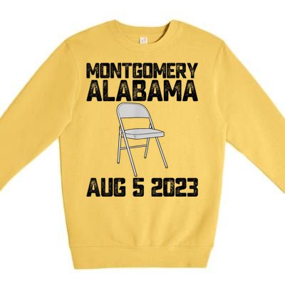 Brawl At Riverfront Park Montgomery Alabama Brawl Premium Crewneck Sweatshirt