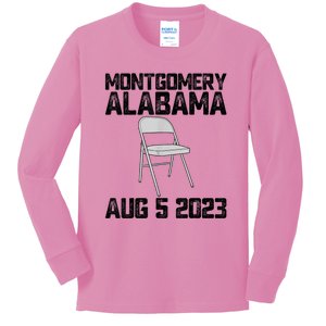 Brawl At Riverfront Park Montgomery Alabama Brawl Kids Long Sleeve Shirt